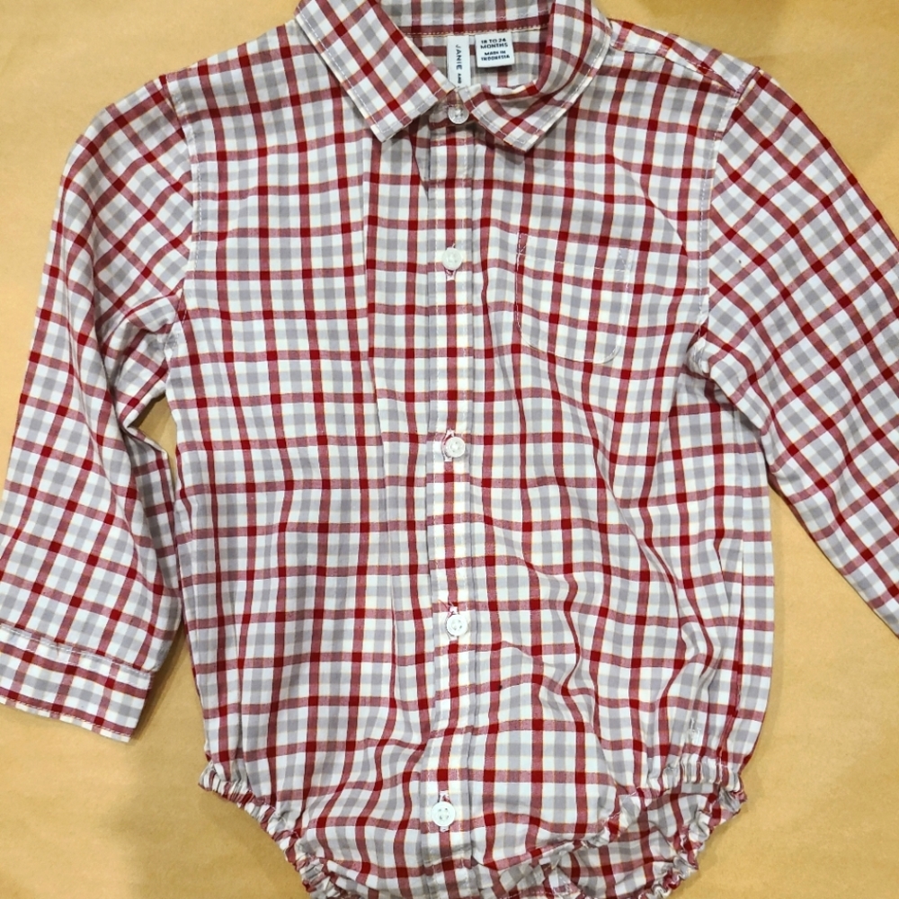 Janie and Jack button up